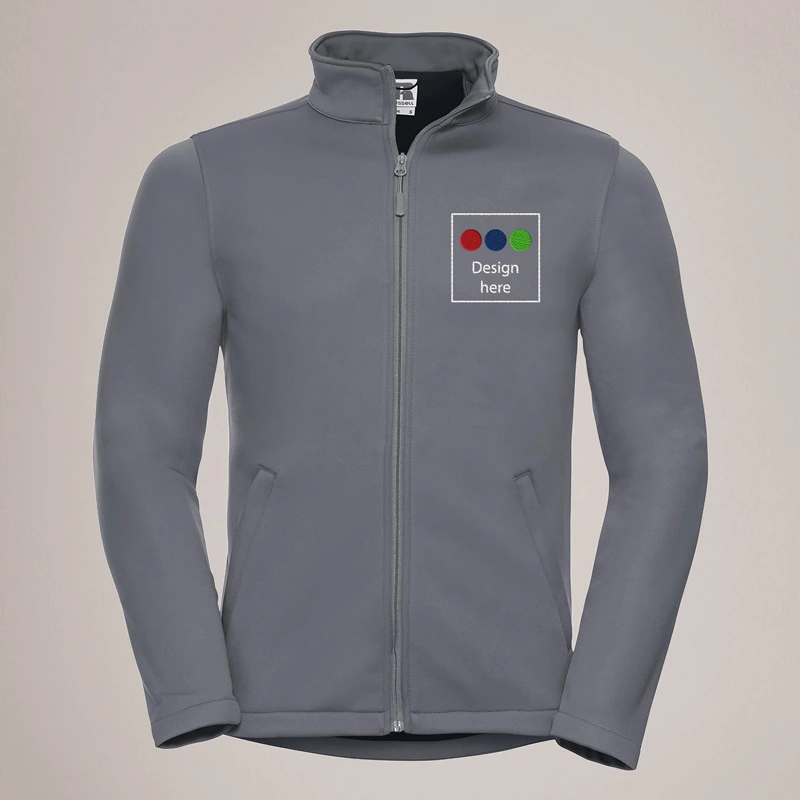 Embroidered Russell Men Smart Softshell Jacket