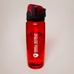 Red Custom Sports Bottle Thumbnail