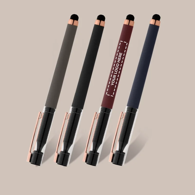 Daill Soft Touch Rose Gold Gel Stylus Pen