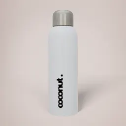 White Guzzle Water Bottle Thumbnail