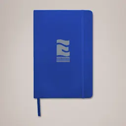 Royal Blue A5 Blank Page Notebook Thumbnail