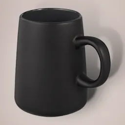 Joe 450ml  Ceramic mug - Black Thumbnail
