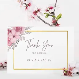 Wedding Thank You Card Thumbnail