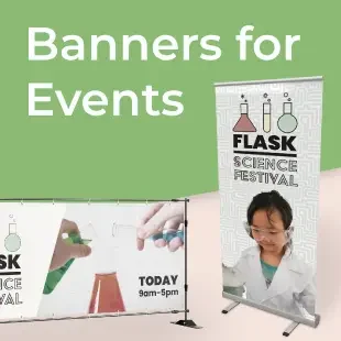 Banners for events blog