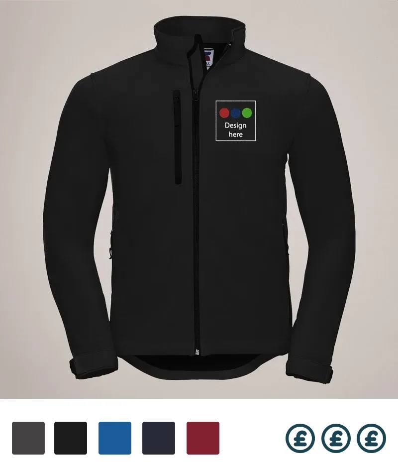 Embroidered Men-s Softshell Jacket - Category Image