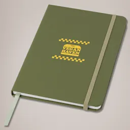 Unlined A5 Notebook Spectrum - Forest Green Thumbnail