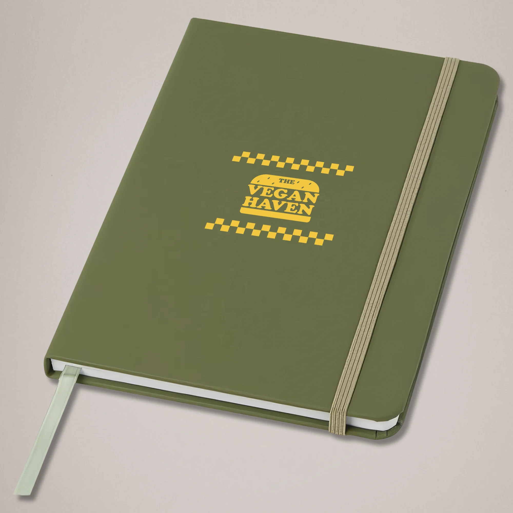 Unlined A5 Notebook Spectrum - Forest Green