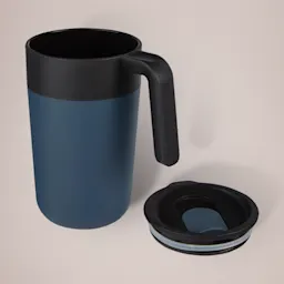 Custom Travel Mugs with Handle Thumbnail
