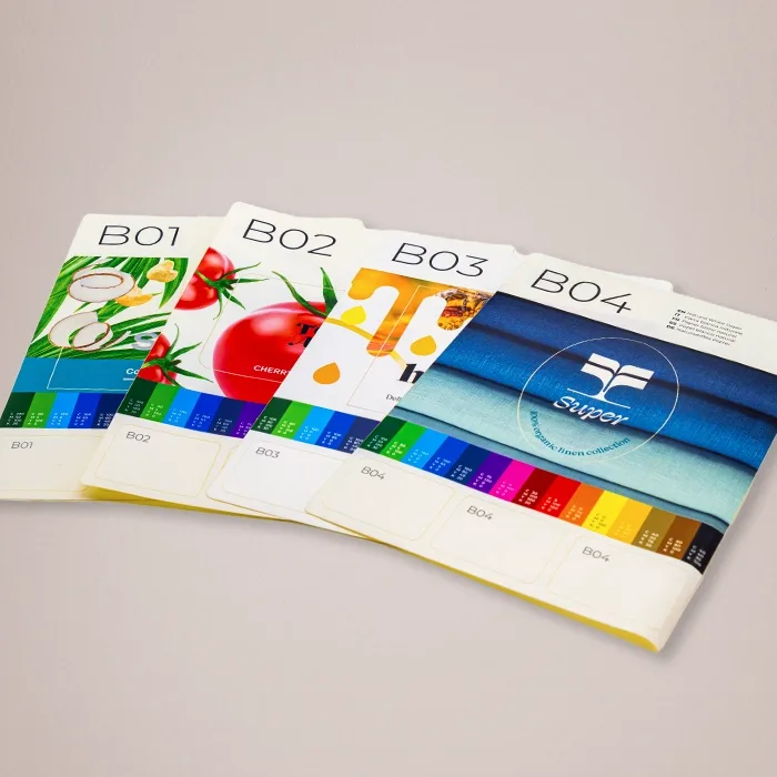 Sticker and Labels Sample Pack Materials 