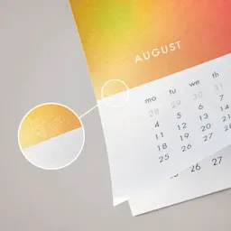 300gsm Pearl Icewhite Calendar Thumbnail