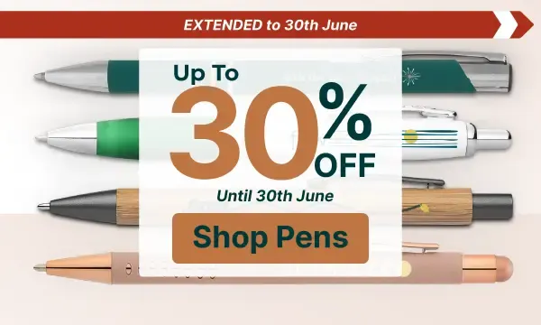 Up to 30% off pens