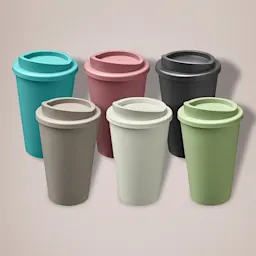 Scandi Coloured Recyclable Cup Thumbnail