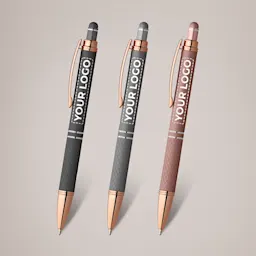 Faskally Soft Touch Rose Gold Stylus Pen Thumbnail