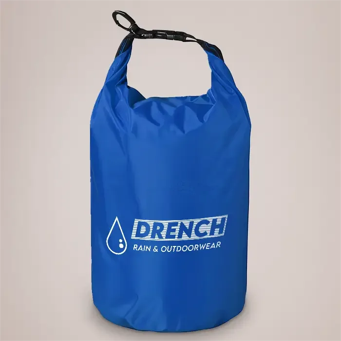 Survivor 5 litre waterproof roll-down bag - Blue