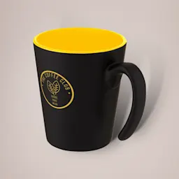 Oli 360 ml ceramic mug with modern handle Thumbnail