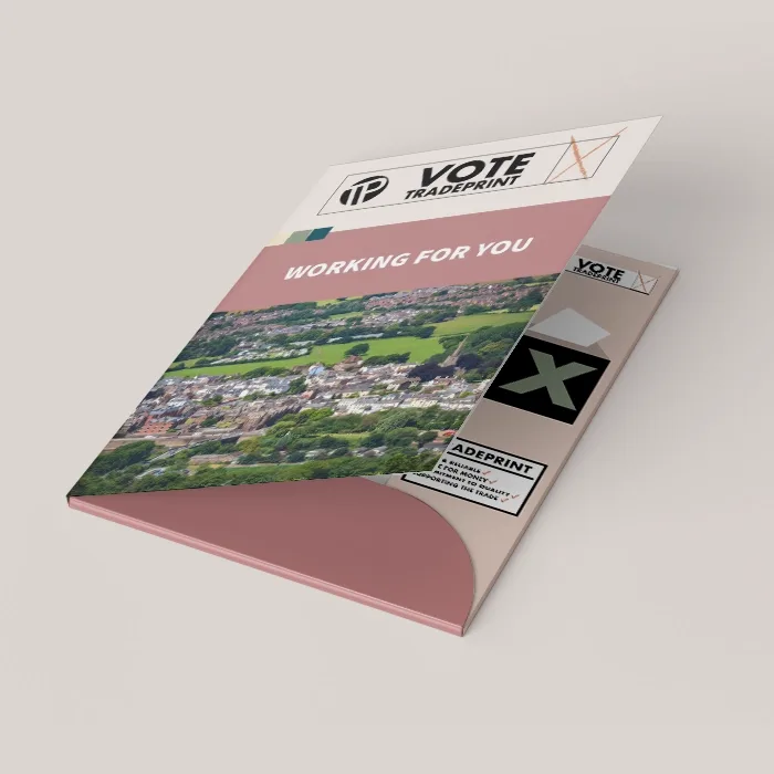 A4 interlocking Presentation Folder