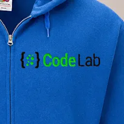 Embroidered Hooded Jacket  Thumbnail