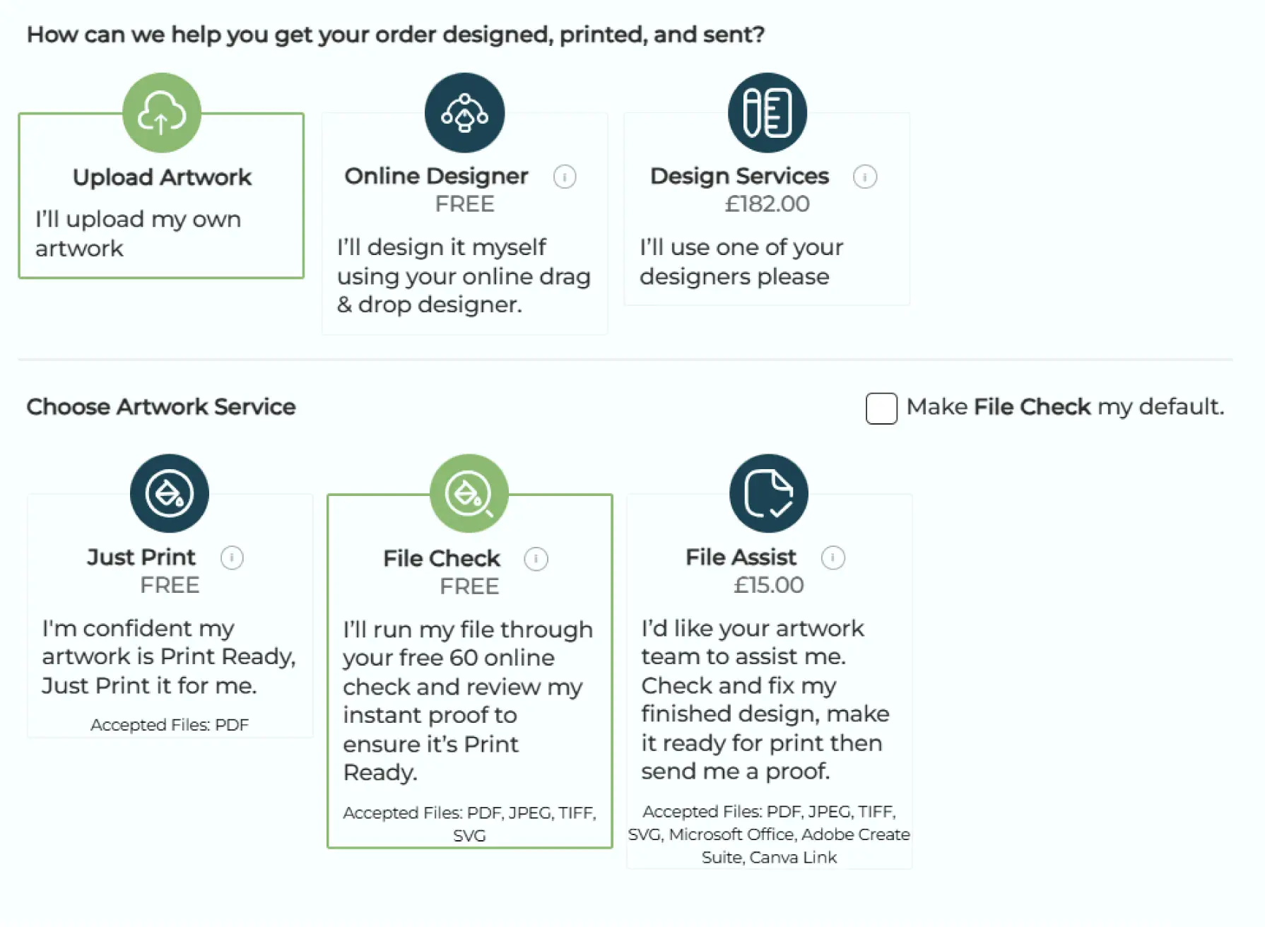 Tradeprint Artwork Upload Services