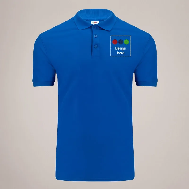 Embroidered Fruit of the Loom® Polo Shirts