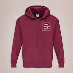 Fruit of the Loom Premium Hooded Sweat Jacket Thumbnail