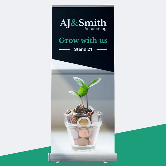 Roller Banner downloadable marketing tools