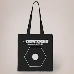 Black Bullet™ Carolina Light Weight Cotton Tote Thumbnail