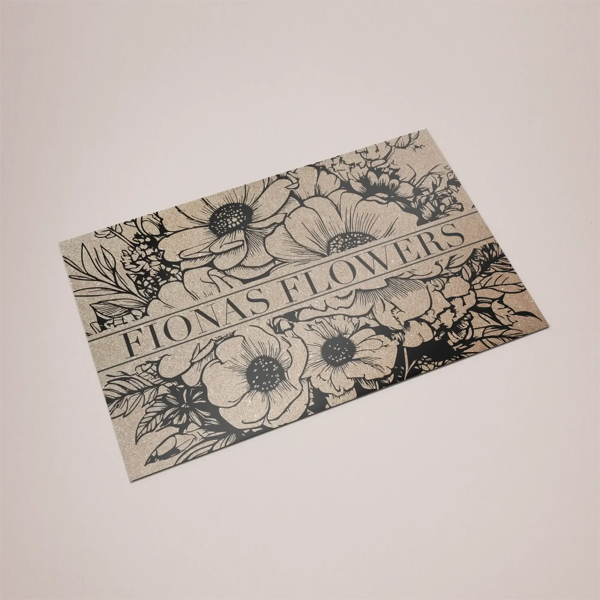 Kraft business cards