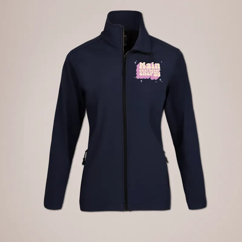 Printed Jackets - Navy