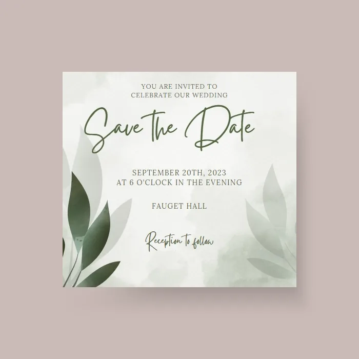Wedding save-the-date cards