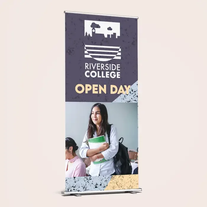 Roller banners for schools, universities and colleges  