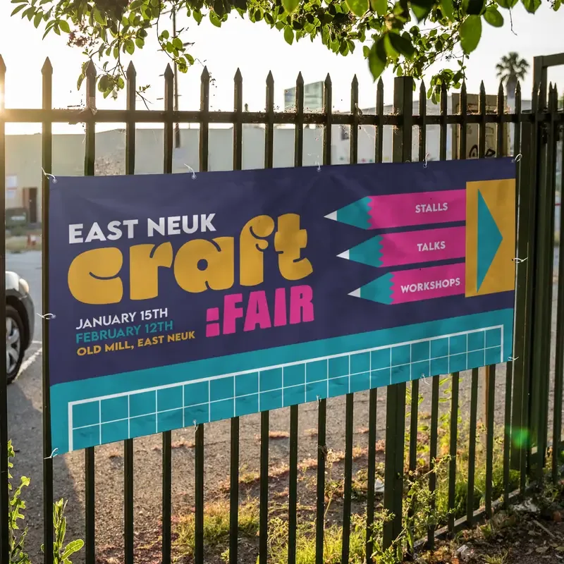 Reusable Craft Fair Banners