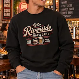 Staff branded sweatshirts Thumbnail