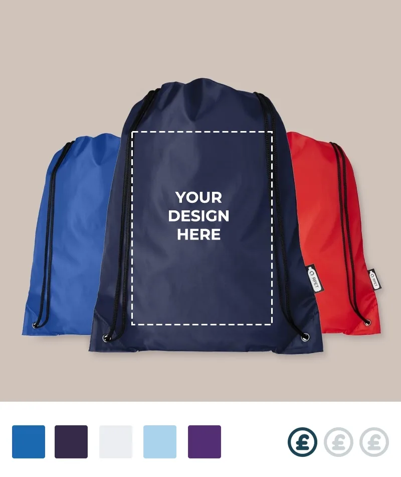 Branded Drawstring Rucksack