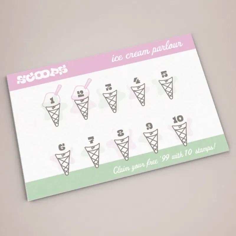 Rounded Loyalty Card