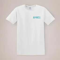 White T Shirt Printing Thumbnail