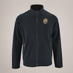 Navy Embroidered Fleece Thumbnail