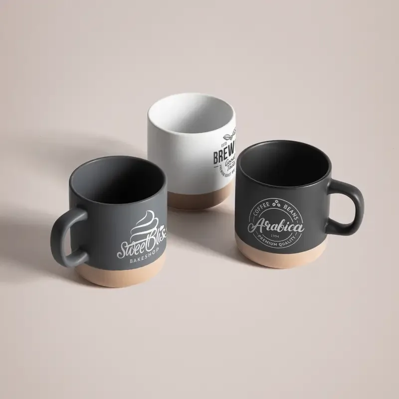 Custom Printed Clay Based Mug