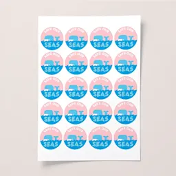 Circle brand stickers Thumbnail