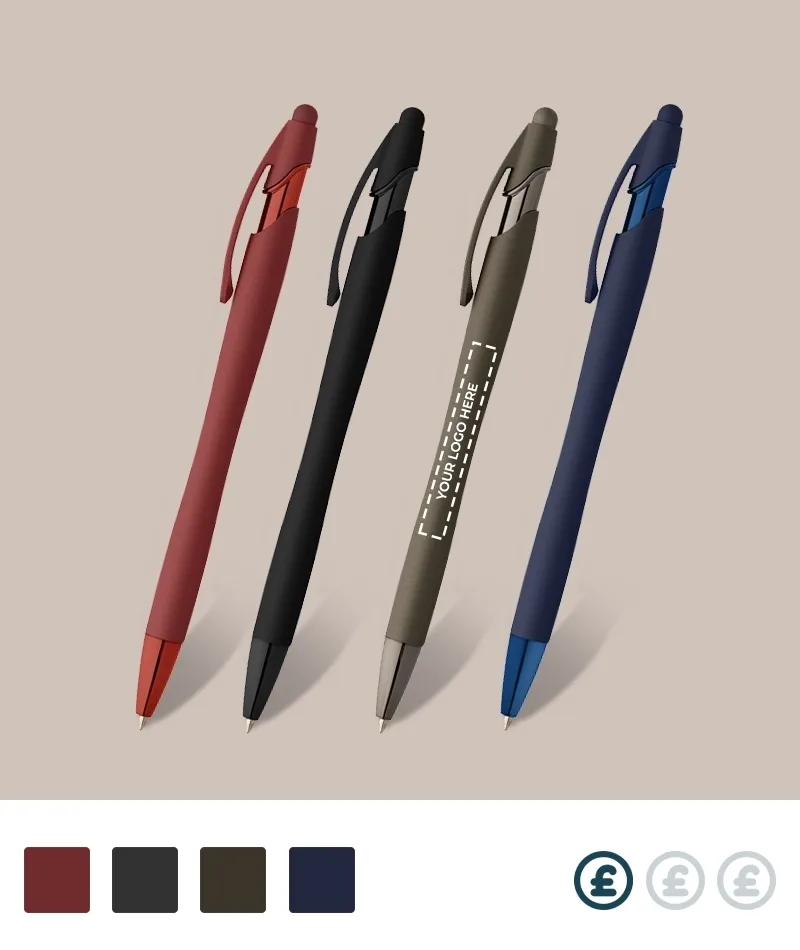 Custom Awe Soft Touch Monochrome Classic Pen