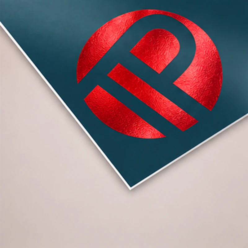 Red Foil Single Sided