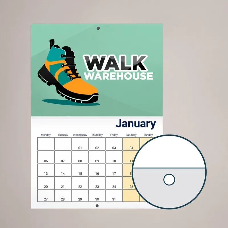 Promotional Calendars with binding type 