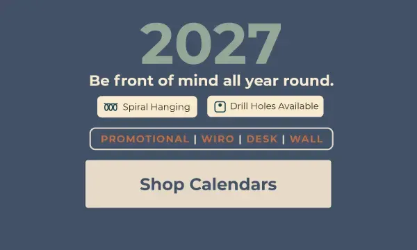 2027 printed calendars