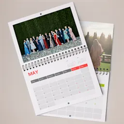 Custom Printed Photo Calendar  Thumbnail