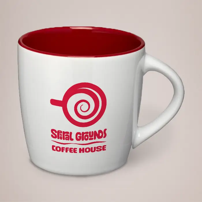 Custom Mugs - Aztec Red Mug