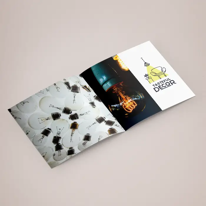 Square Saddle Stitched Booklet