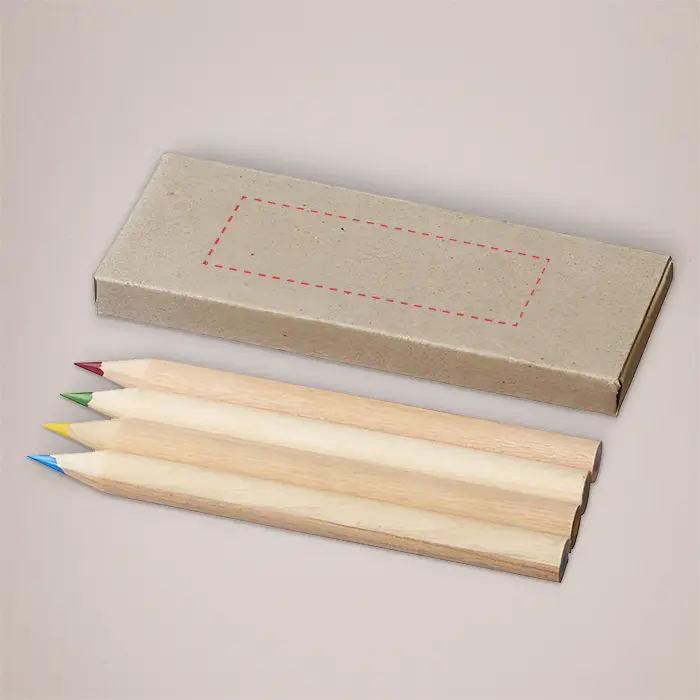Tullik 4-piece coloured pencil set