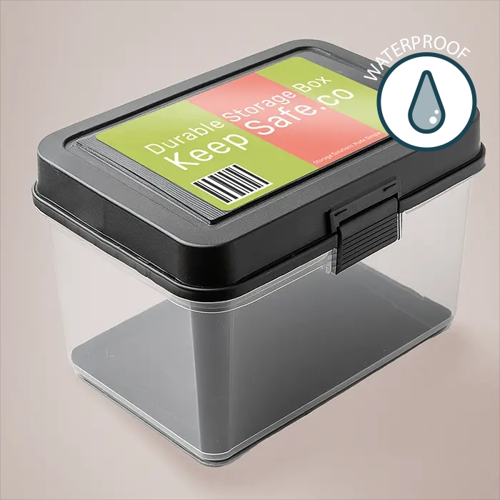 Waterproof label printing