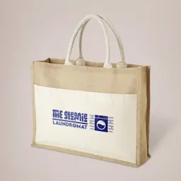 Mumbay Cotton Pocket Jute Tote Bag 18L Thumbnail