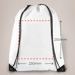 Evergreen Non-woven Drawstring Backpack Thumbnail