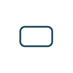 Rectangular with Rounded Corners